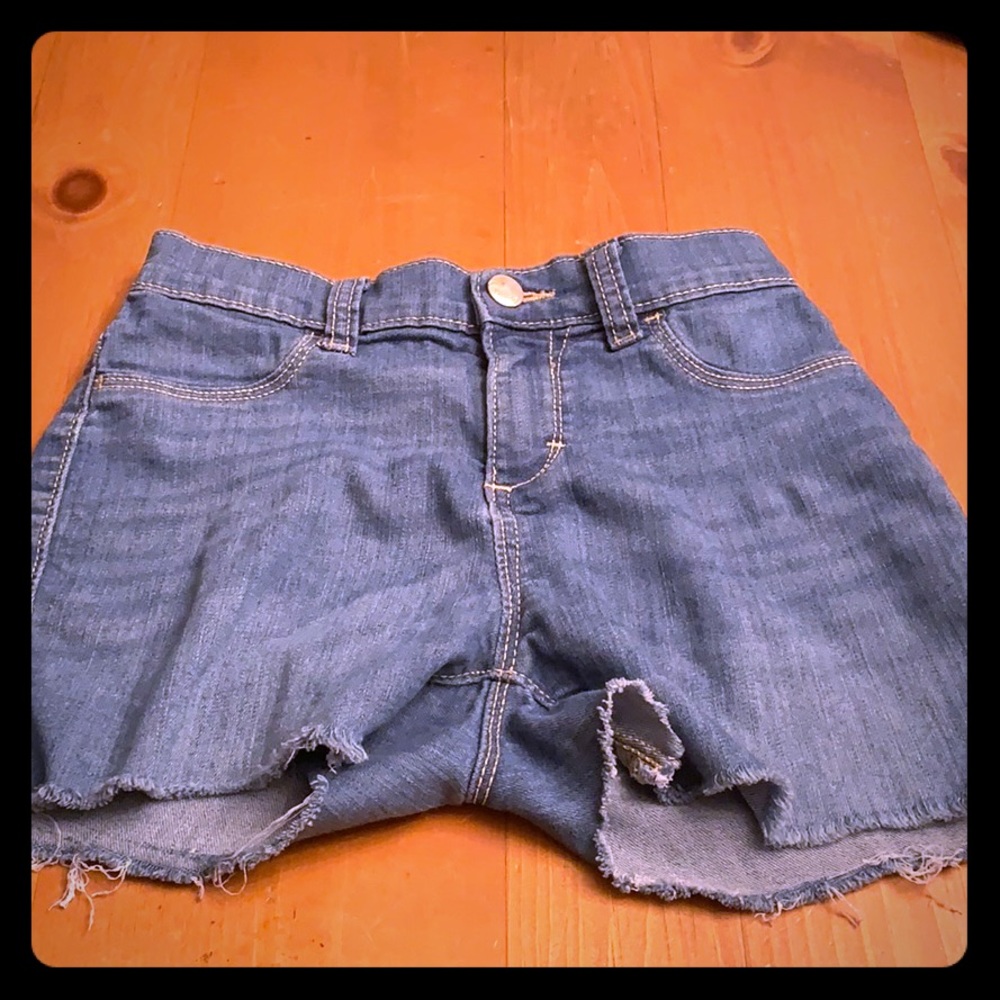 Old navy blue jean shorts